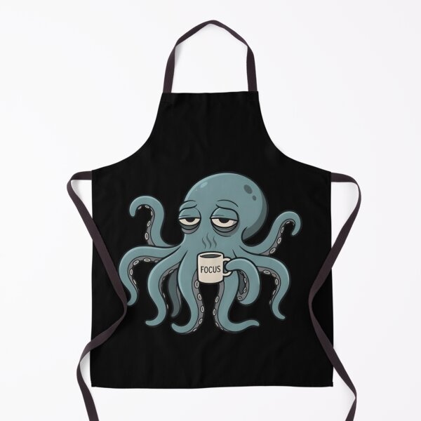 Item preview, Chill Octopus Mood Tee - Low Energy Octopus Meme, Coffee & Phone Octopus designed and sold by ZyxDes.