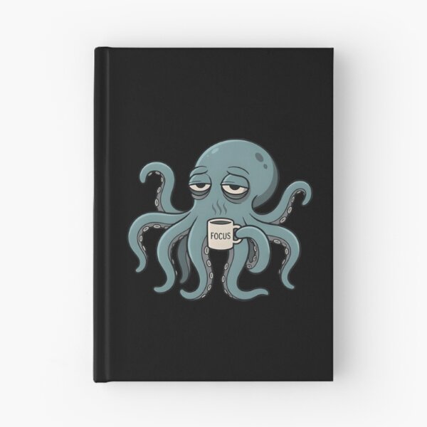 Item preview, Chill Octopus Mood Tee - Low Energy Octopus Meme, Coffee & Phone Octopus designed and sold by ZyxDes.