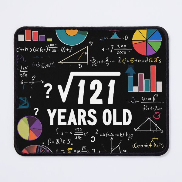 Item preview, Square Root of 121 11th Birthday 11 Year Old Math Gifts designed and sold by Mavesha.
