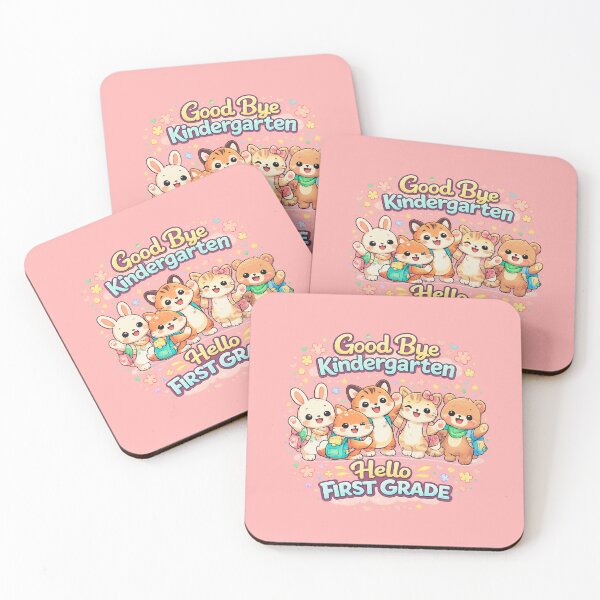 Item preview, Good Bye Kindergarten Hello First Grade Animal Friends Cute Back To School Kids Gift designed and sold by Im-Ara.