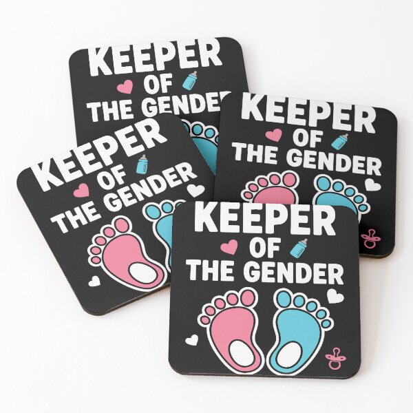 Item preview, Gender Reveal Keeper Of The Gender Baby Shower designed and sold by LuminOrb.
