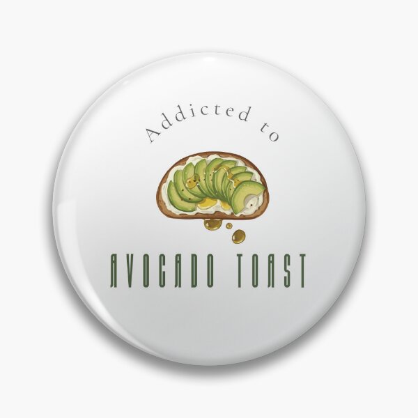 Item preview, Avocado Toast – Funny Food Lover Wall Art designed and sold by MoodsOfMine.