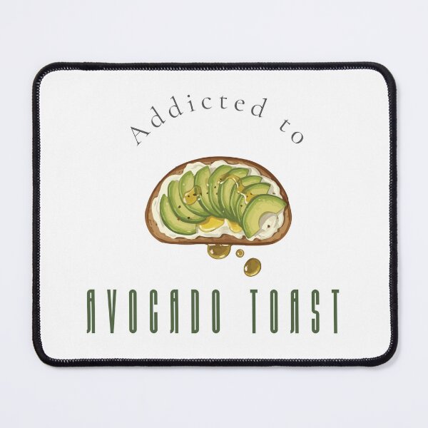 Item preview, Avocado Toast – Funny Food Lover Wall Art designed and sold by MoodsOfMine.