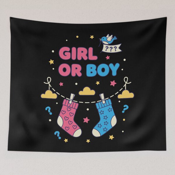 Item preview, Gender Reveal Girl Or Boy Baby Shower Party designed and sold by LuminOrb.
