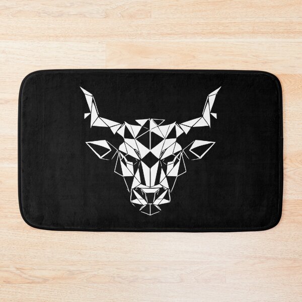 Item preview, Geometric Bull – Pure strength – Taurus zodiac sign designed and sold by ElvisU.