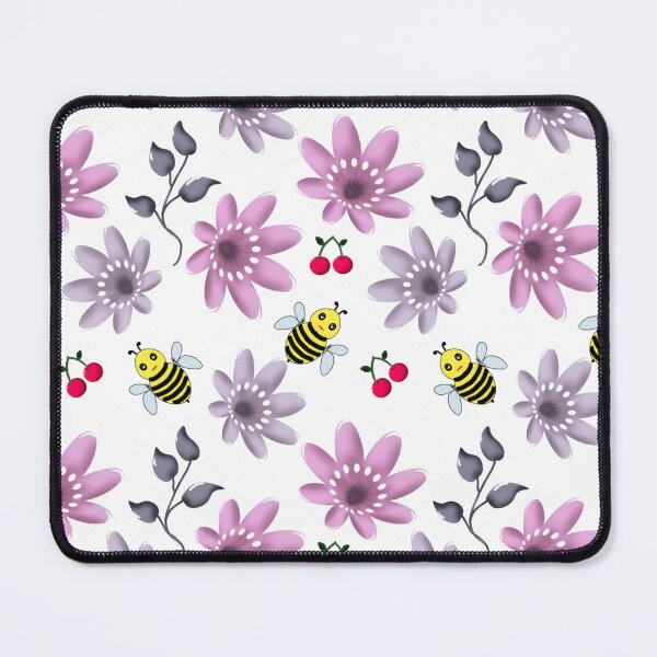 Item preview, Cute Bee Floral Pattern Cottagecore designed and sold by HopeAndHustle.