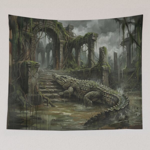 Item preview, Guardian of the Forgotten Ruins designed and sold by Elder's Grove Art.
