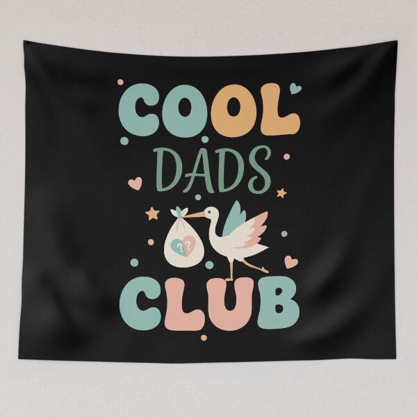 Artikelvorschau, Gender Reveal, Cool Dads Club, Babyparty, Schwangerschaft entworfen und verkauft von LuminOrb.