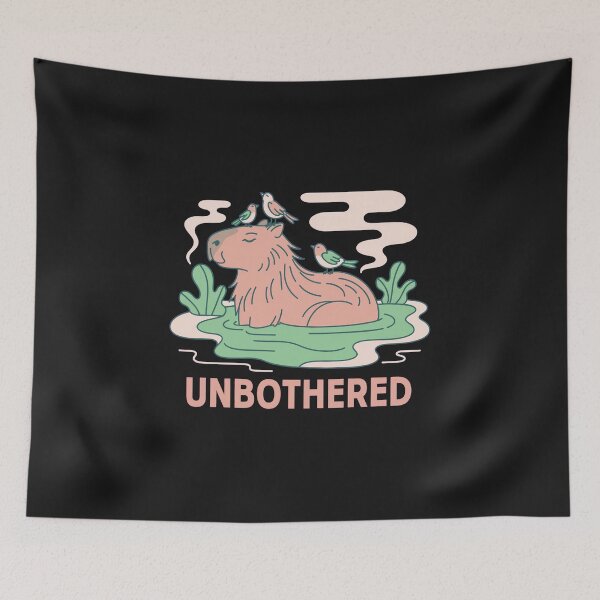 Item preview, Unbothered Capybara designed and sold by Original1977.