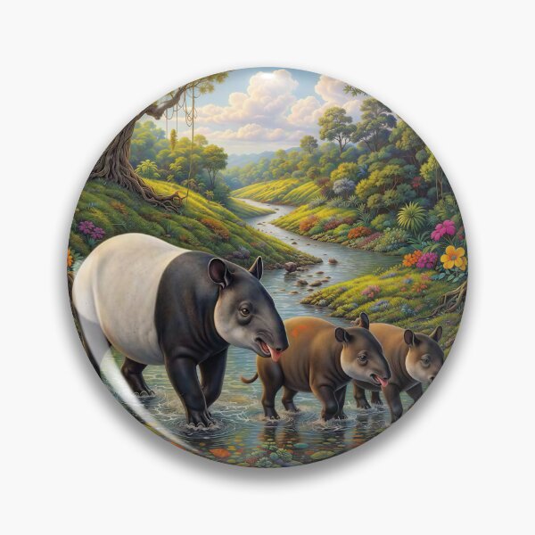 Item preview, Tropical Tapirs designed and sold by M-Y-A-R-T-.