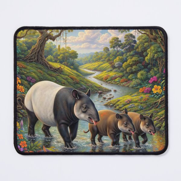 Item preview, Tropical Tapirs designed and sold by M-Y-A-R-T-.