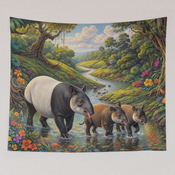 Item preview, Tropical Tapirs designed and sold by M-Y-A-R-T-.