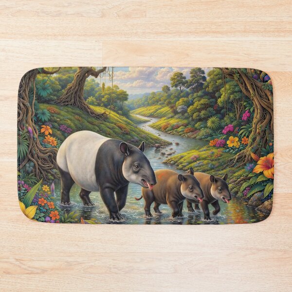 Item preview, Tropical Tapirs designed and sold by M-Y-A-R-T-.