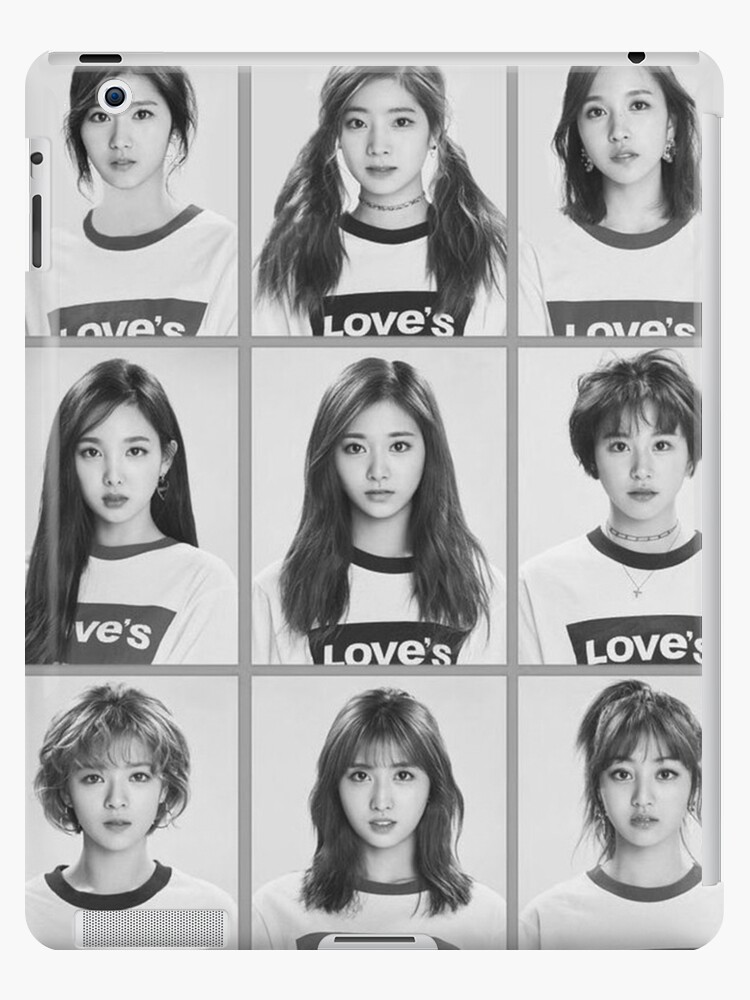 Twice Group Photo Black And White - twice 2020