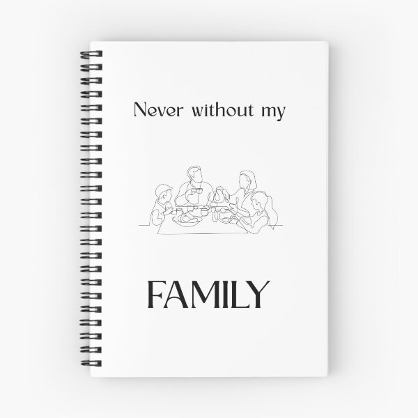 Item preview, Never Without My Family Wall Art Print Minimalist Ink Illustration designed and sold by MoodsOfMine.