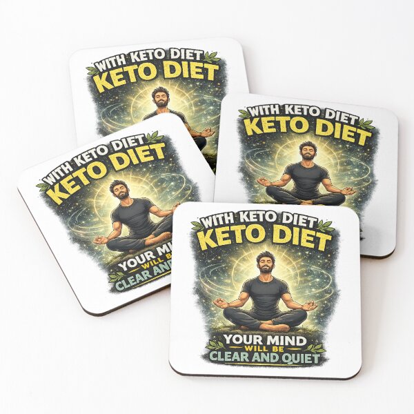 Item preview, With Keto Diet Your Mind Will Be Clear And Quiet Meditation Graphic designed and sold by MyOwnLab.