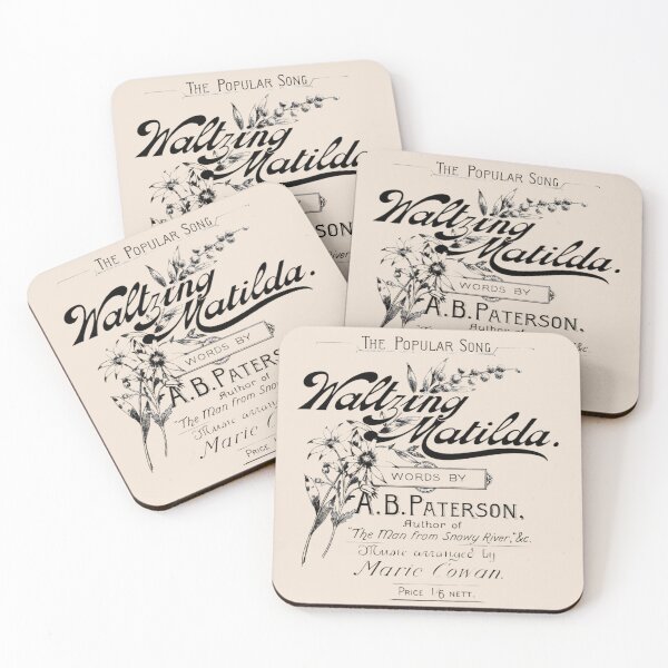 Item preview, Waltzing Matilda - A B “Banjo” Patterson designed and sold by TeeGeeTees.