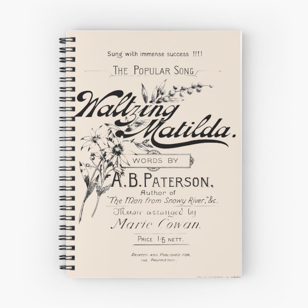 Item preview, Waltzing Matilda - A B “Banjo” Patterson designed and sold by TeeGeeTees.