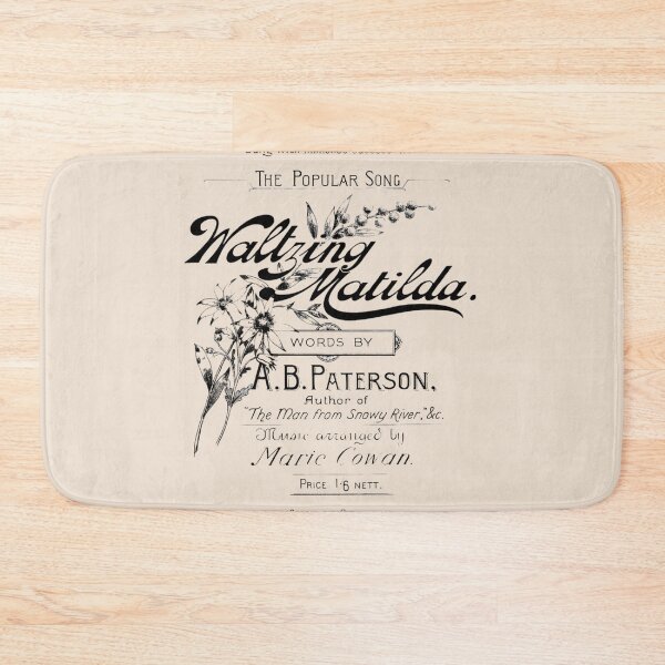 Item preview, Waltzing Matilda - A B “Banjo” Patterson designed and sold by TeeGeeTees.