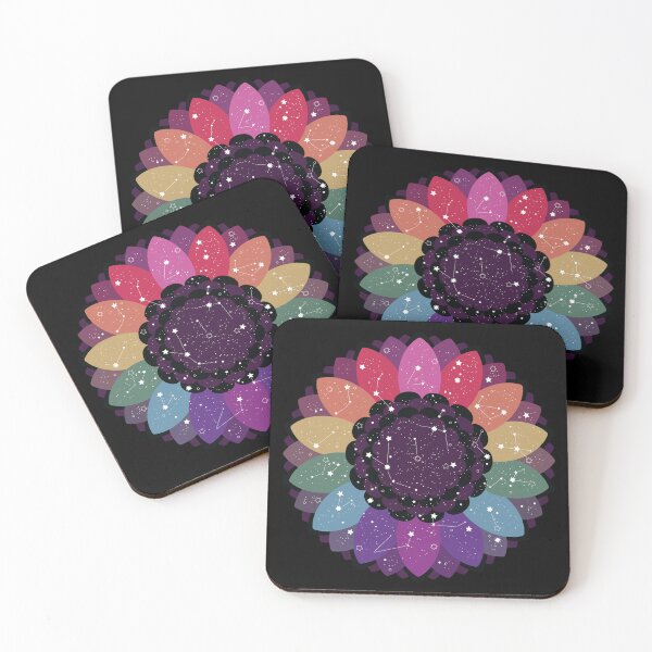 Item preview, Celestial Flower [rainbow] designed and sold by deadbeatprince-typography.