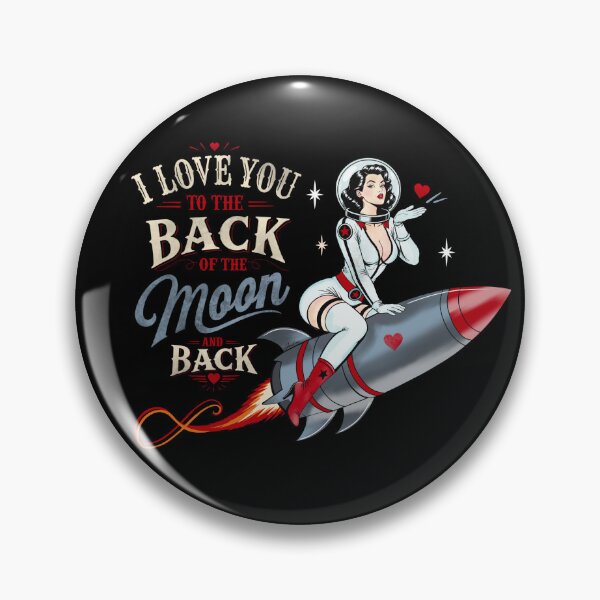 Item preview, I Love You to the Back of the Moon & Back! designed and sold by Jentrois.