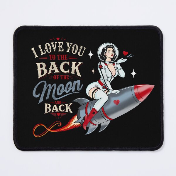 Item preview, I Love You to the Back of the Moon & Back! designed and sold by Jentrois.