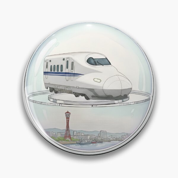 Item preview, Hikari N700 Shinkansen Diagonal — Capture of Travel | Japanese Capsule Toy Design designed and sold by OMOMUK47.