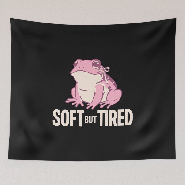 Item preview, Pink Frog Soft But Tired designed and sold by Original1977.