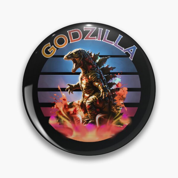 Item preview,  Godzilla into the Fire designed and sold by Tripp Art Studio.