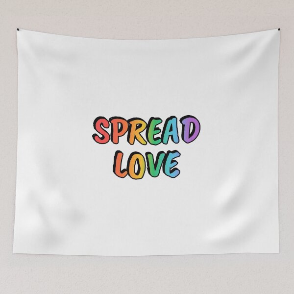 Item preview, Spread Love - gay pride designed and sold by Inspirationmotivation.