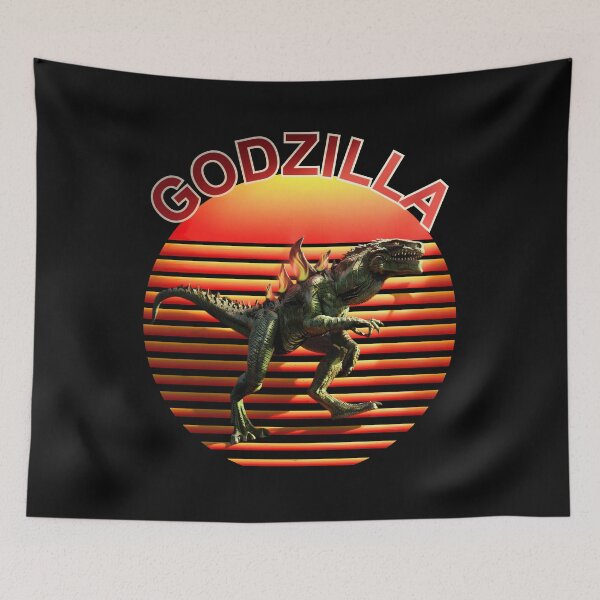 Item preview,  Godzilla Sunburst designed and sold by Tripp Art Studio.