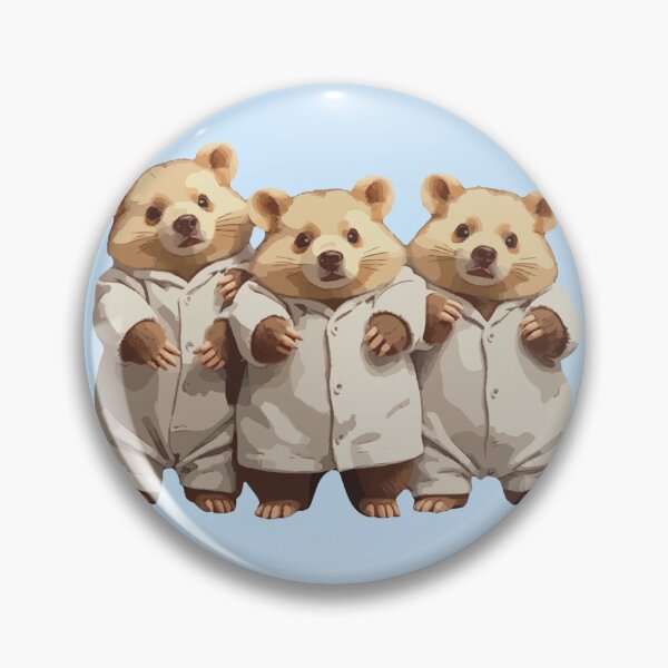 Item preview, Cute Wombats in Pyjamas designed and sold by pUNKnown.