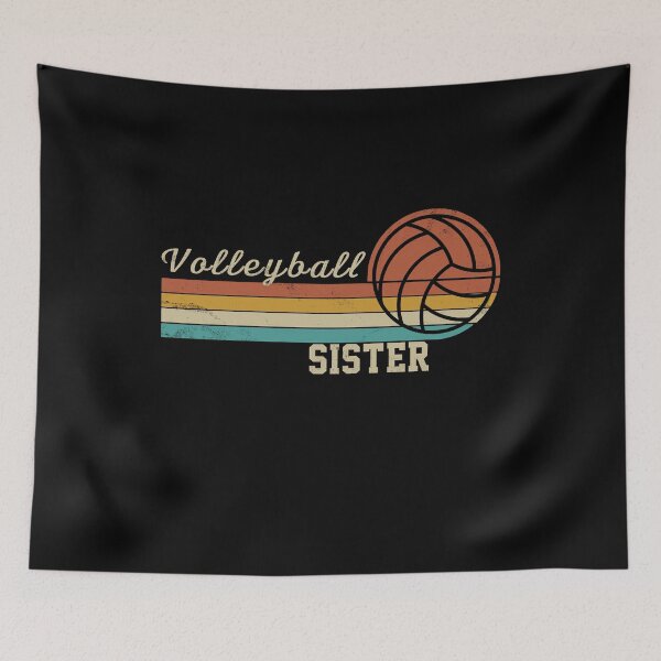Item preview, Retro Volleyball Sister Minimal Vintage Design designed and sold by LashondaGreen89.