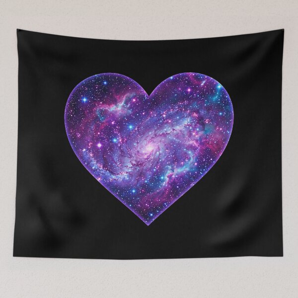 Item preview, Galaxy Heart – Cosmic Love Energy designed and sold by RH Design Lab.