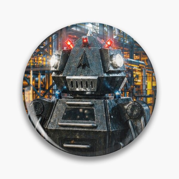 Item preview, Blake’s 7 Security Robot T-Shirt – Industrial Enforcer Design designed and sold by GaudaPrime31.