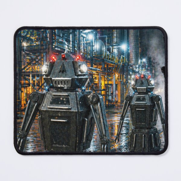 Item preview, Blake’s 7 Security Robot T-Shirt – Industrial Enforcer Design designed and sold by GaudaPrime31.