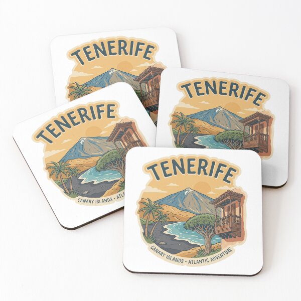 Item preview, Tenerife : Vintage Canary Islands Coastal Badge designed and sold by 1434s.