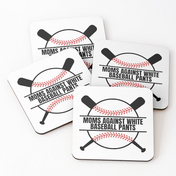 Item preview, Moms Against White Baseball Pants designed and sold by Dondonmart.
