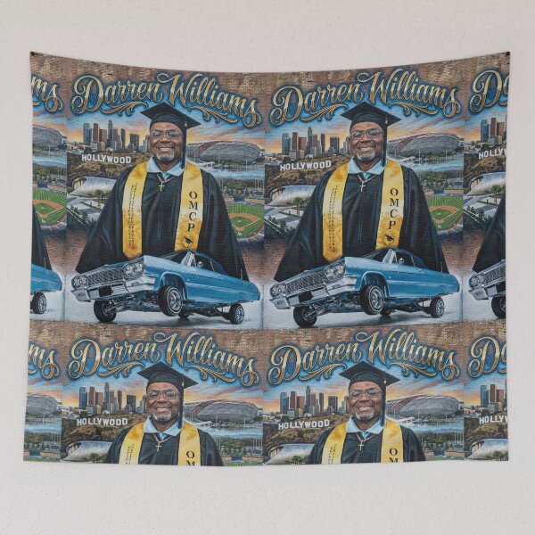 Item preview, Darren Williams Graduation Tee – OMCP Success Story Shirt, Lowrider Streetwear Graphic designed and sold by DyfunctionalTee.