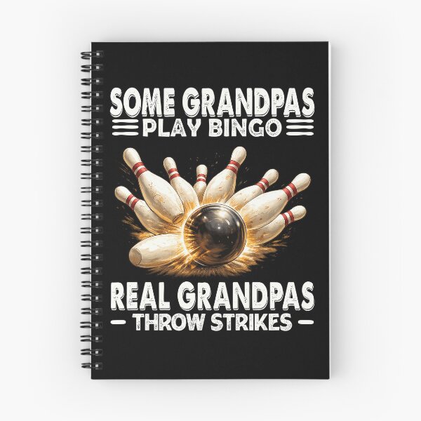 Item preview, Some Grandpas Play Bingo Real Grandpas Throw Strikes – Bowling Grandpa Gift designed and sold by ROUFTOOP.