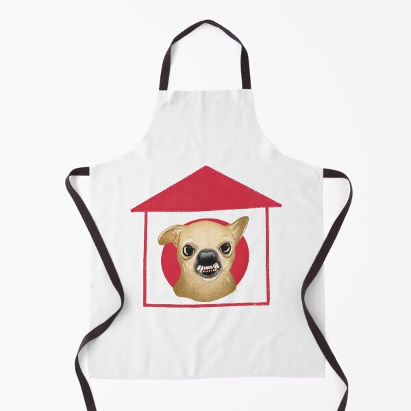 Item preview, Funny Creepy Dog in House Weird Cute Meme Art designed and sold by Pryhozha.