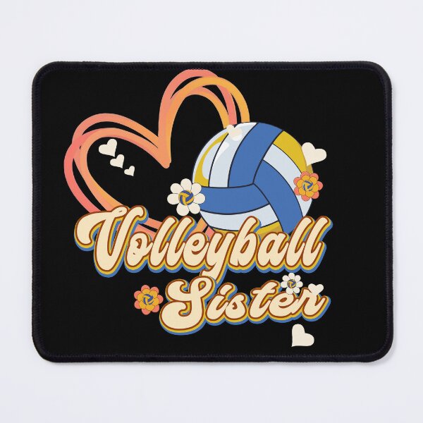 Item preview, Cute Volleyball Sister Heart Ball Design designed and sold by LashondaGreen89.