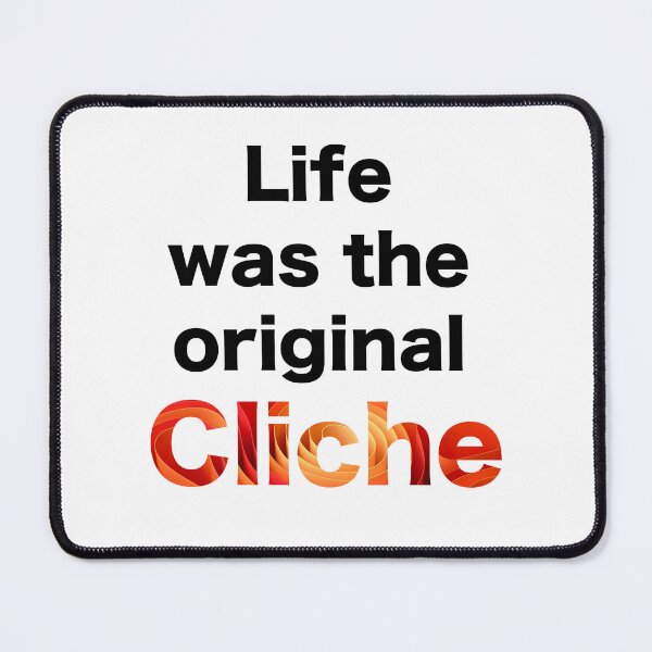 Item preview, Cliche designed and sold by The WordCatcher Street.