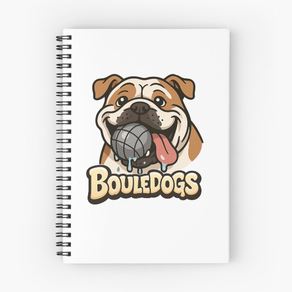 Item preview, Bouledogs Slobber & Steel - petanque T-shirt design designed and sold by BouleDogs.