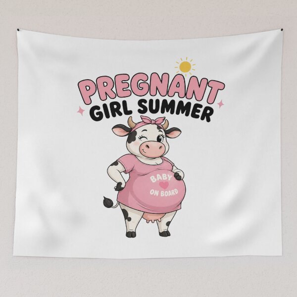 Item preview, Summer Pregnancy Announcement Shirt Beach Pregnancy Announcement T Shirt Summer Baby Shower, Cute Farm Cow, Tshirt Pregnancy Reveal Shirt Baby Reveal designed and sold by THREE LITTLE BEANS.