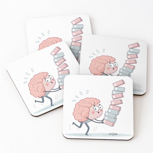 Item preview, Brain Carrying Too Many Tabs designed and sold by Neural-canvas.