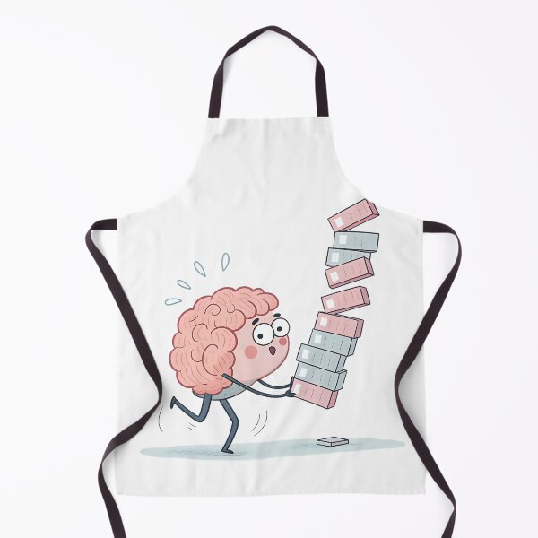 Item preview, Brain Carrying Too Many Tabs designed and sold by Neural-canvas.
