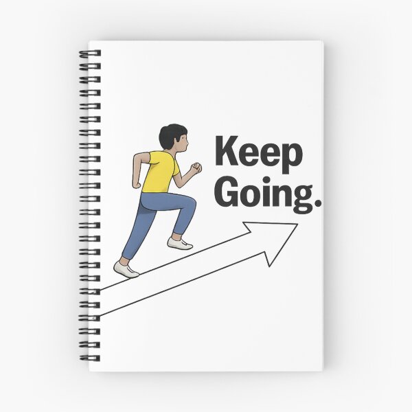 Item preview, Keep Going — Mental Strength Art Print Gift for Runners Athletes and Dreamers designed and sold by Oraibi.
