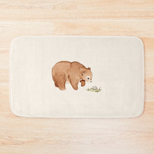 Item preview, Honey Bear & Little Mouse Friends Watercolor designed and sold by SylaCreates.