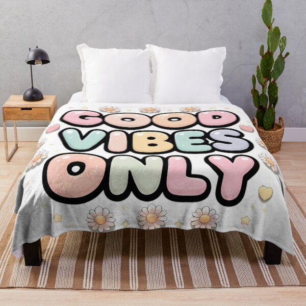 Item preview, Good Vibes Only Quote Pastel Good Mood designed and sold by JoRem47.